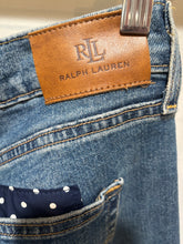 Load image into Gallery viewer, Ralph Lauren Light Wash Patches Jeans