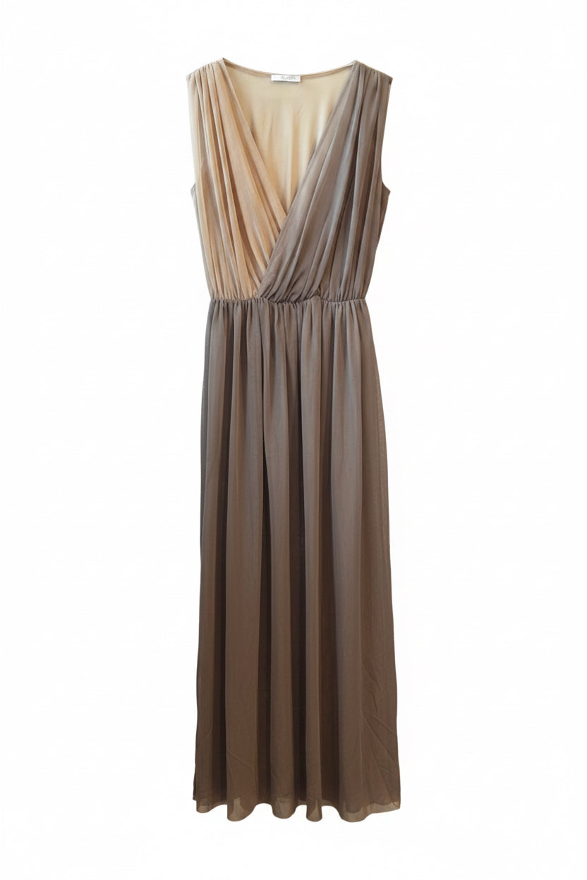 Zara Sheer Mesh Maxi Dress – Treasures of the Valley Boutique
