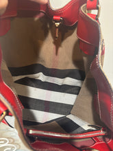 Load image into Gallery viewer, Burberry Canvas Tan Check Large Tote