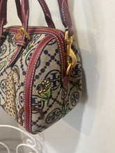 Load image into Gallery viewer, Tory Burch Tapestry Monogram Satchel
