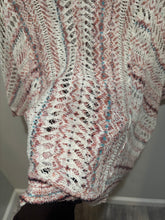 Load image into Gallery viewer, UO Crochet Multicolor Hoodie Top
