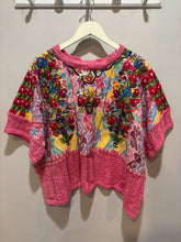 Load image into Gallery viewer, Vintage Veranda Wear Pink Embroidered Knit Top
