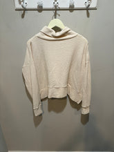 Load image into Gallery viewer, Free People Cream Turtleneck Top
