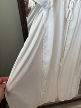 Load image into Gallery viewer, White Sheer Lace Kimono Coverup
