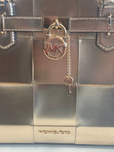 Load image into Gallery viewer, Michael Kors Metallic Gold Satchel
