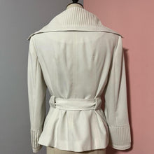 Load image into Gallery viewer, Zara Woman White Sailor Collar Jacket

