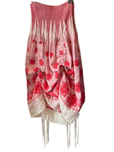 Load image into Gallery viewer, Lapis Anthro Red Corset Ruching Pattern Dress/Skirt
