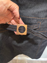 Load image into Gallery viewer, Vintage Zara Dark Wash Denim Dress
