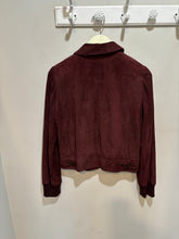Load image into Gallery viewer, DKNY Suede Burgundy Jacket
