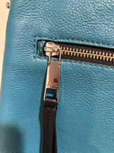 Load image into Gallery viewer, Marc Jacobs Teal Pebbled Leather Bag
