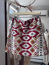 Load image into Gallery viewer, Vintage Tweed Aztec Pattern Texture Mini Skirt
