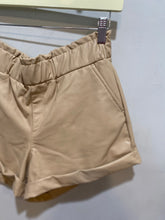 Load image into Gallery viewer, Sincerely Jules Tan Faux Leather Shorts
