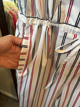 Load image into Gallery viewer, Les Canadiers White Stripes Jumpsuit
