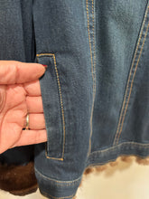 Load image into Gallery viewer, Vintage Marvin Richards Denim Mink Jacket.
