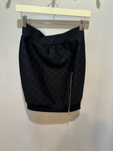 Load image into Gallery viewer, Moschino Couture Black Quilted Skirt
