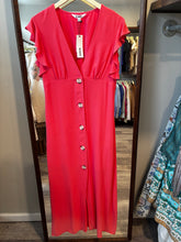 Load image into Gallery viewer, BB Dakota Coral Buttondown Maxi Dress
