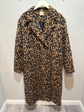 Load image into Gallery viewer, Miss Selfridge Tan Leopard Coat
