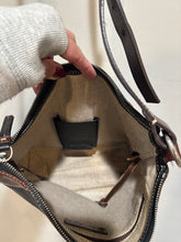 Load image into Gallery viewer, Vintage Dooney &amp; Bourke Black Pebbled Leather Bag
