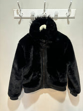 Load image into Gallery viewer, BlankNYC Black Teddy Cropped Jacket
