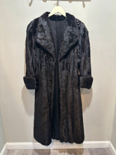 Load image into Gallery viewer, Vintage Black Mink Maxi Coat
