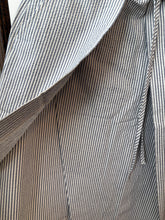 Load image into Gallery viewer, Cream Stripes Wrap Adjustable Skirt
