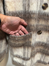Load image into Gallery viewer, Sofie Schnoor Brown Plaid Shaggy Jacket
