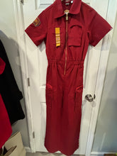Load image into Gallery viewer, Puma Brick Red Flight Jumpsuit
