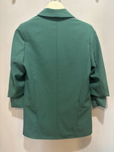 Load image into Gallery viewer, Green Ruching Sleeve Blazer
