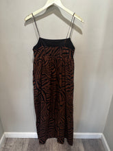 Load image into Gallery viewer, Rails Brown Pattern Maxi Dress
