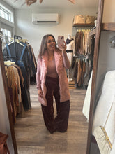 Load image into Gallery viewer, Mauve Velvet Cargo Pants
