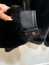 Load image into Gallery viewer, BlankNYC Black Teddy Cropped Jacket
