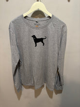 Load image into Gallery viewer, The Black Dog Grey Tshirt
