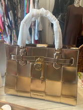 Load image into Gallery viewer, Michael Kors Metallic Gold Satchel
