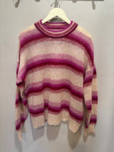 Load image into Gallery viewer, Isabel Marant Etoile Cream Stripes Fuzzy Sweater

