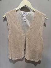 Load image into Gallery viewer, Vintage Cream Beaded Vest
