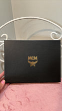 Load image into Gallery viewer, Authentic MCM Black Monogram Wallet Chain Strap
