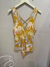 Load image into Gallery viewer, Free People Mustard Pattern Bodysuit

