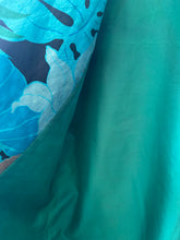 Load image into Gallery viewer, Vintage Silk Green Palms Kimono
