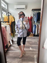 Load image into Gallery viewer, Lilac Multicolor 3/4 Windbreaker Jacket
