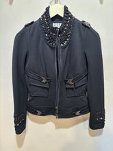Load image into Gallery viewer, Byron Lars Navy Embellished Jacket
