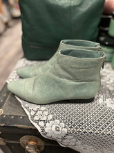 Load image into Gallery viewer, MNG Sage Green Ankle Booties
