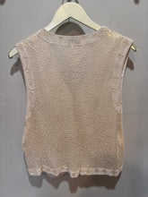 Load image into Gallery viewer, Vintage Cream Beaded Vest
