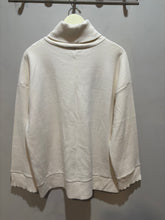Load image into Gallery viewer, Asos Cream Oversize Turtleneck Knit Top

