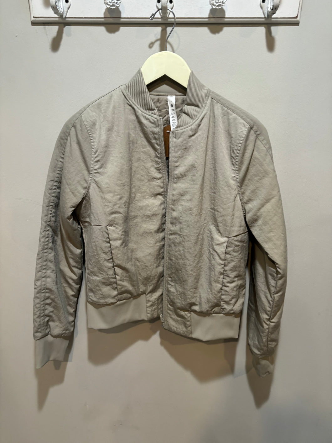 Lululemon Grey Bomber Jacket