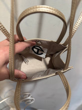 Load image into Gallery viewer, Telfar Gold Metallic Mini Crossbody
