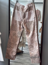 Load image into Gallery viewer, Anthro Pilcro Tan Mixed Patterns Pants
