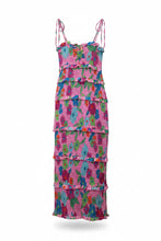 Load image into Gallery viewer, Show Me Your Mumu Pink Multi Floral Smocked Dress
