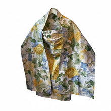 Load image into Gallery viewer, Vintage White Multi Floral Strapless Dress
