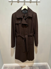 Load image into Gallery viewer, Outer edge Vintage Brown Double Breasted Coat
