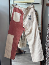 Load image into Gallery viewer, Anthro Pilcro Two Tone Pattern Jeans
